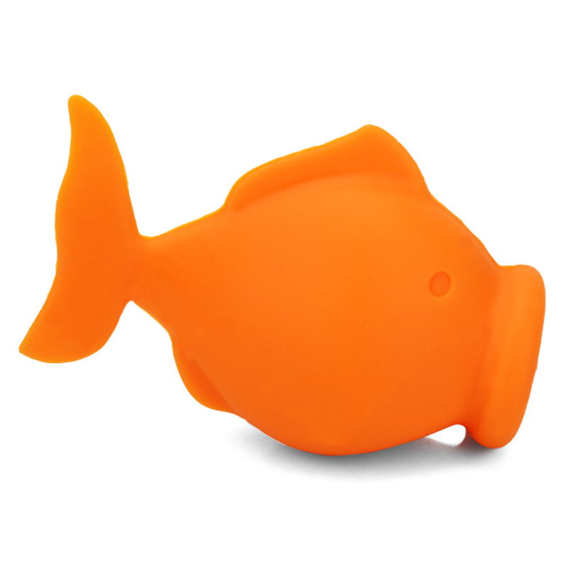 金魚(yú)硅膠吸蛋器，硅膠蛋黃蛋清分離器_硅膠用品