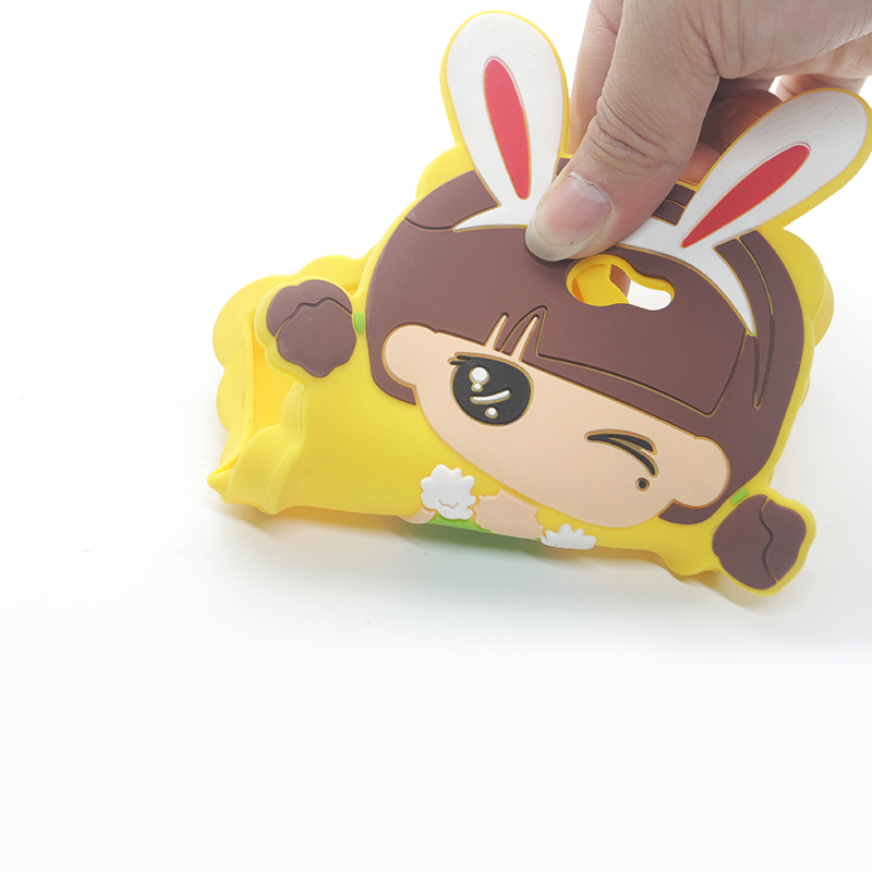 小米硅膠手機(jī)套，卡通少女硅膠手機(jī)殼軟_硅膠套