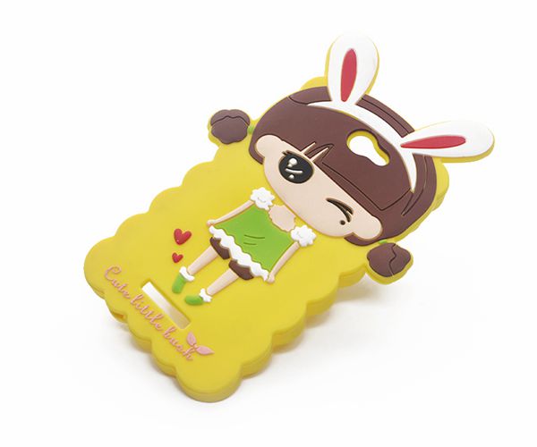 小米硅膠手機(jī)套，卡通少女硅膠手機(jī)殼軟_硅膠套