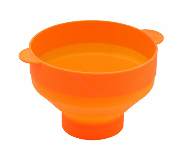 旅游硅膠折疊碗，戶外便攜硅膠折疊餐具