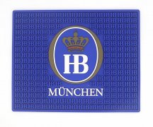 加厚咖啡吧酒吧硅膠濾水墊，奶茶店硅膠杯墊